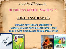 Approved by national uniform claim notice: Ppt Business Mathematics 2 Fire Insurance Alia Azhm7ira Academia Edu