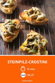 Steinpilz Crostini Rezept In 2020 Rezepte Steinpilze Pilze
