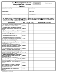 I posted an editable sheet once and someone commented the exact same thing there too! Safety Inspection Forms Hse Images Videos Gallery