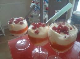 Verrines Chantilly Mascarpone Mousse Papaye Recette Cuisine Papaye