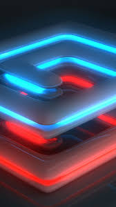 Night, music, the city, neon, background, synth 3840x2160px. Blue And Red Neon Wallpaper Dies Das Ananas
