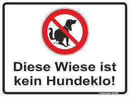 Dieses rauchen verboten schild zeichnet sich unter anderem durch die hochwertigen verwendeten materialien wie etwa einer aluverbundplatte aus, wodurch das. Hinweisschild Diese Wiese Ist Kein Hundeklo Zeichen Alu 240x320mm Ebay