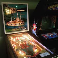 The Games Room Company On Instagram Twinkle Twinkle Little Bally Delta Queen Pinball Machine Looking Gorgeous In Our Showr Pinball Pinball Machine Game Room