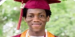 Devin Seymour, 16 year old, graduates, high school, home schooled program