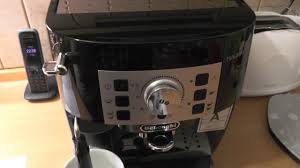 .dinamica automatic coffee & espresso machine review type: Delonghi Magnifica S Ecam 22 110 Coffee Maker Unboxing And Initial Setup Youtube