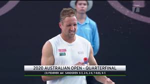 542 tennys sandgren pictures from 2020. Roger Federer Gets Improbable Australian Open Win Vs Tennys Sandgren