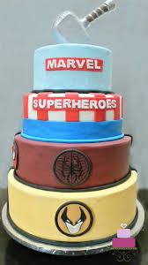 The following captain marvel cake designs are officially selected by best cake design team, which looks stunning and can be made during ceremonial occasions, such as weddings, anniversaries, and. Superhero Birthday Cake An Awesome Tutorial Decorated Treats