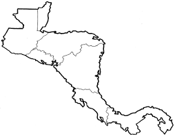 Central america is an isthmus that connects north and south america, extending from mexico to colombia. Complicated Map Of Latin America No Labels Map Of Mexico Worksheet Printable Map South Americ Central America Map South America Map Latin America Political Map