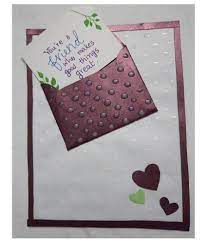 I hope you like this friendship day card making tutorial. Paper Town Handmade Friendship Day Envelope Greeting Card Buy Online At Best Price In India Snapdeal