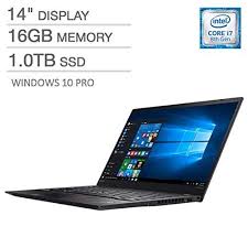 2019 Ultralight Lenovo Thinkpad X1 Carbon Business Laptop Ultrabook Intel Core I7 8550u 16gb Ram Upgraded To 1tb Ssd 14 Inch Full Hd Display Backlit Keyboa Lenovo Intel Core