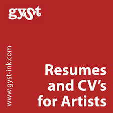 gyst article: resumes & cvs for artists