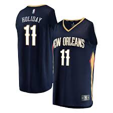 He is the son shawn and toya holiday. Jrue Holiday New Orleans Pelicans Fanatics Branded Fast Break Replica Player Jersey Icon Edition Navy Cfjersey Store