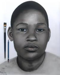 First time working with charcoal artwork