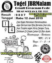 Syair Togel Hongkong Hari Ini 12 Juni 2019 Tanggal Ikan Hiu