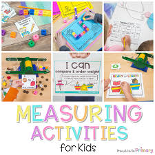 Full day or half day options available. 22 Measurement Activities For Kids At Home Or In The Classroom Proud To Be Primary
