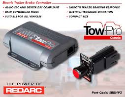 Redarc tow pro elite trailer brake controller. Redarc Tow Pro Elite Electric Ebrh Accv2 Trailer Brake Controller Antenergy