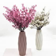 Where can i buy cheap artificial flowers. Buy Online Pink Silk Gypsophila Artificial Flowers Small Bunches 5 Forks 30cm Living Room Decoration Fake Plants Vase For Home Wedding Alitools