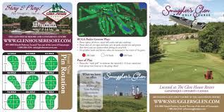 Gift cards can be purchased in increments of $25 please enter quantity to reach your desired value. About The Course Glen House Resort Smugglers Glen