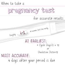 When To Take A Pregnancy Test For Accurate Results