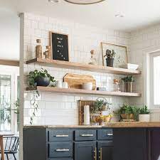 Jul 27, 2021 · in kitchen decor, floating or open shelving in your pantry or kitchen not just helps organize your bowls, baskets, plates, and tea cups however makes them into practical works of art. 11 Kitchen Decorating Ideas For Your Walls The Anastasia Co