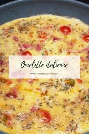 Omelette Italienne Recette Recette Recette Omelette Alimentation