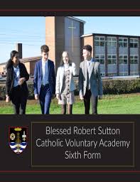 Work matters is a blog about all things related to management, workplaces, and organizations. Fillable Online Blessed Robert Sutton Catholic Voluntary Academy Sixth Form Fax Email Print Pdffiller
