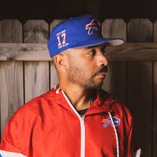 New Era The Golfer Josh Allen 17 MVP Royal Snapback