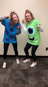 See more ideas about sulley costume, sully costume, mike and sully costume. Diy Monsters Inc Mike Sully Halloween Costumes Sully Halloween Costume Mike And Sully Costume Sully Costume Diy