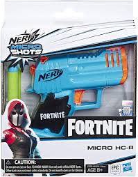 Find great deals on ebay for fortnite nerf gun rpg. Amazon Com Nerf Fortnite Micro Hc R Microshots Dart Firing Toy Blaster 2 Official Elite Darts For Kids Teens Adults Toys Games