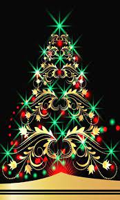 Christmas tree cell phone wallpaper. Cell Phone Wallpaper Background Re Sizeable For All Cells Phones Christmas Wallpaper Christmas Phone Wallpaper Christmas Art