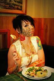 Lesya Toumaniantz Tattoos 10 Tattoo Addicts You Won T Believe Tattoos Face Tattoo 10 Things