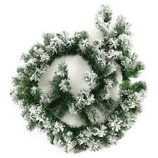 Now that you have white ornaments and white warm rug area, it is time to add some greenery to your winter fireplace. Bennyuesdfd 1 8m 5 9ft Christmas Garland For Stairs Fireplaces Snow Tipped Artificial Green Christmas Garland Decoration Buy Online In Belize At Belize Desertcart Com Productid 78077443