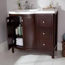 Home Decorators Collection Madeline 36 In Vanity In Chestnut With Alpine Vanity Top In White Md36p2com Cn At The Home Custom Bathroom Vanity Vanity Vanity Top