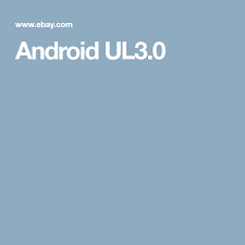 Android Ul3 0 In 2021 Android Ebay Things To Sell