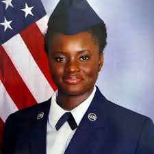 We have an Airman in the house! LISA ASMAH, an alumna of GIS was enlisted  in the US Air Force at a colorful graduation ceremony