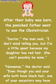 And by good, we obviously mean bad. Dad Joke This Father Insisted The Baby Couldn T Be His Funny Teacher Jokes Funny Marriage Jokes Baby Jokes