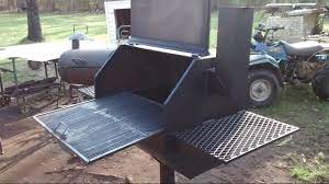 Large Bbq Grill With Griddle Style Rack Youtube Large Bbq Bbq Grill Design Table Top Bbq