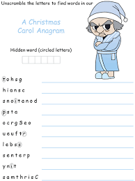 Use the single word anagram solver tool above to find every anagram possible made by unscrambling some or all your letters in the word entered. A Christmas Carol Anagram Puzzle