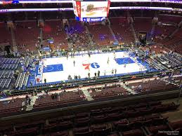 Wells Fargo Center Section 212 Philadelphia 76ers