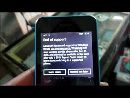 End Of Support For Whatsapp On Windows Phone Nokia Lumia 520 525 530 535 625 Youtube Nokia Lumia 520 Windows Phone Nokia