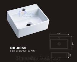 This size is the general size as it encompasses both ¾ baths as well as full baths, giving you just about enough room for a shower, a bath, a sink and a toilet. Tiny Bathroom Sinks Small Washbasins From China Stonecontact Com