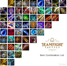 Teamfight Tactics Item Combinations Inven Global