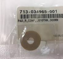 713-034965-001 PAD,R,CONF, 010 THK,300MM(LAM)