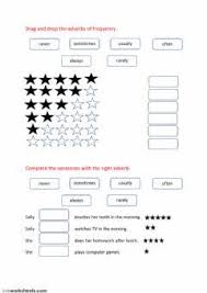 Adverbs Of Frequency Language English Grade Level A1 School Subject English As A Second Language E Adverbs Practices Worksheets English Worksheets For Kids