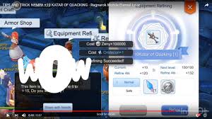 How to unlock katar of quaking ragnarok mobile. Tips And Trick Nempa 10 Katar Of Quacking Ragnarok Mobile Eternal Love Youtube