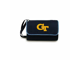 Georgia tech cable network, atlanta, georgia. Picnic Time 820 00 175 194 0 Georgia Tech Yellow Jackets Digital Print Ncaa Blanket Tote Black Newegg Com