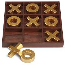 Maybe you would like to learn more about one of these? Refinery Gold Tone Tic Tac Toe Game
