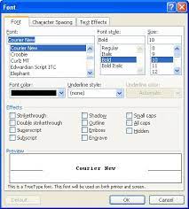 Creating Custom Underlines Microsoft Word
