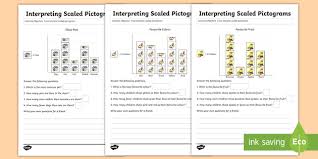 A pictogram is a symbol that conveys meaning through its resemblance to a physical object. Ks2 Interpreting Pictograms Worksheets Primary Resources