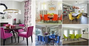 Dining room chairs come in all kinds of materials, so it can be hard to narrow down the right one for your home. Vibrant Colored Dining Chairs For The Modern Dining Room Top Dreamer